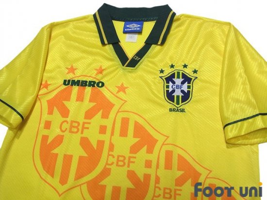 Brazil National Football Team 1995/96 Home Soccer Jersey Shirt Nike 90s  Mens XL