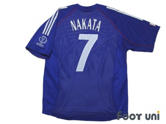 JAPAN 2002 WORLD CUP KOREA-JAPAN NAKATA JERSEY ADIDAS AWAY SHIRT LARGE –  vintage soccer jersey