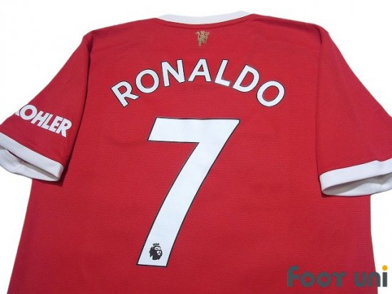 Manchester United 2021-2022 Home Shirt #7 Cristiano Ronaldo - Online Shop  From Footuni Japan